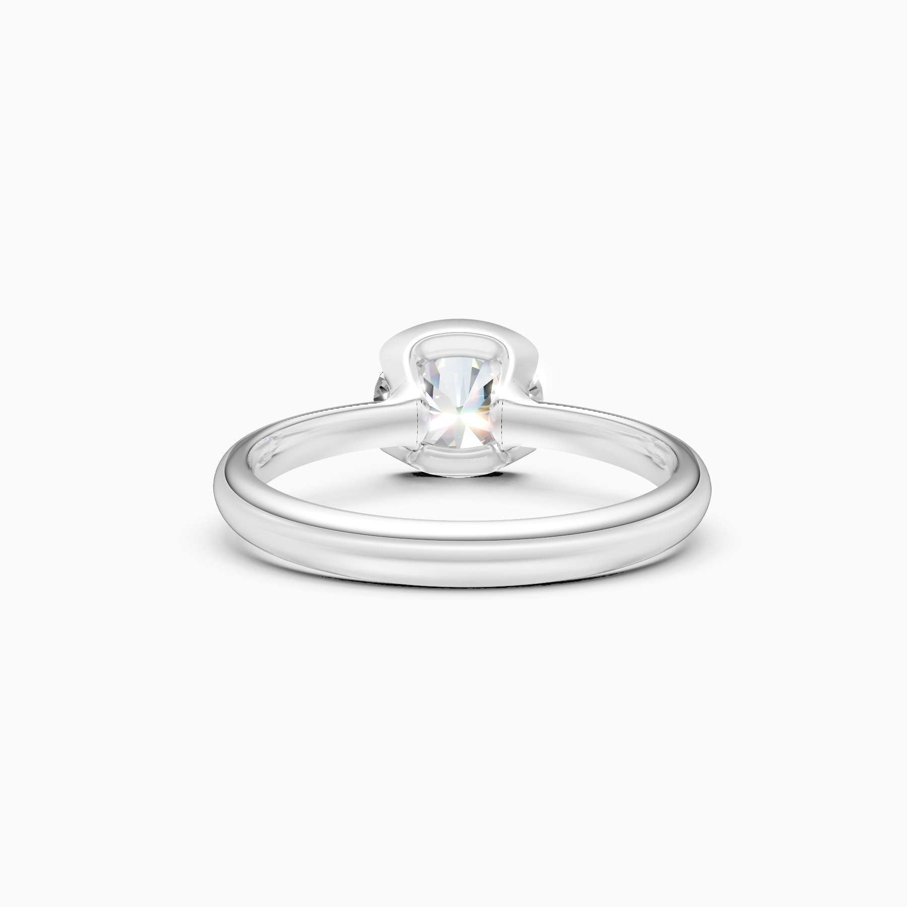 Luxury Oval Diamond Engagement Ring